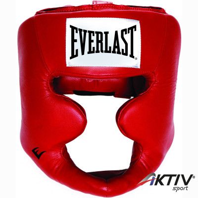 Arc és állvédős Fejvédő Everlast piros