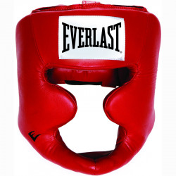 Arc és állvédős Fejvédő Everlast piros Sportszer Everlast