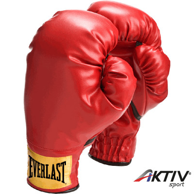 Gyerek bokszkesztyű Everlast piros