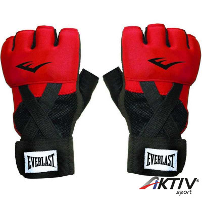Gél Kesztyű Everlast piros-fekete