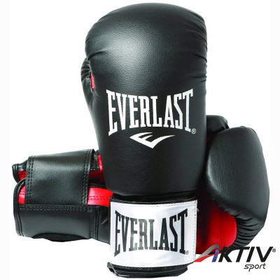 Bokszkesztyű Everlast Rodney PU fekete