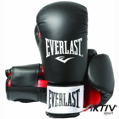 Bokszkesztyű Everlast Rodney PU fekete
