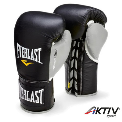 Bokszkesztyű Everlast Pro Fight fekete- szürke