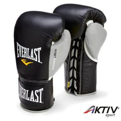Bokszkesztyű Everlast Pro Fight fekete- szürke