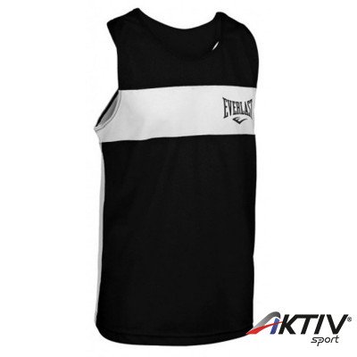 Csíkos verseny trikó Everlast fekete