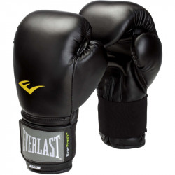 Muay Thai Style bőr edzőkesztyű Everlast fekete Sportszer Everlast