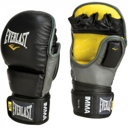 Striking kesztyű bőr Everlast fekete Sportszer Everlast