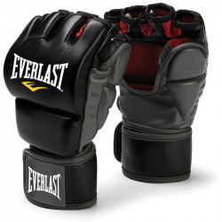 Edzőkesztyű Everlast Grappling fekete hüvelykujjas Sportszer Everlast