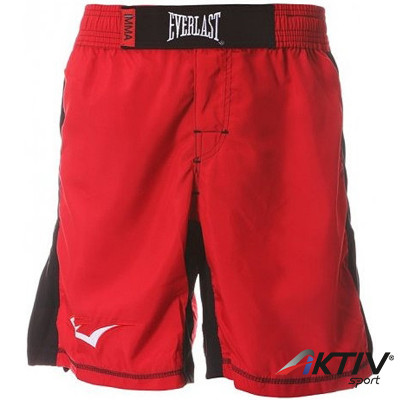 Férfi MMA Short Everlast piros-fekete