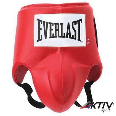 Bőr szuszpenzor Everlast piros
