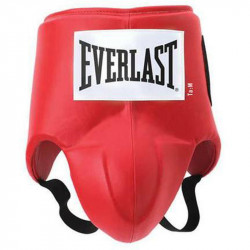Bőr szuszpenzor Everlast piros Sportszer Everlast