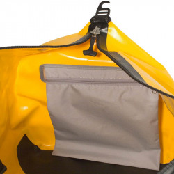 Utazótáska 110 L Napsárga-Fekete Duffle