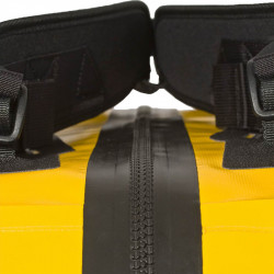 Utazótáska 110 L Napsárga-Fekete Duffle