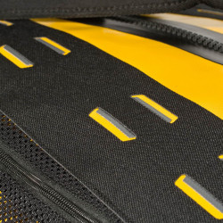 Utazótáska 110 L Napsárga-Fekete Duffle