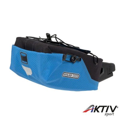 Nyeregcső táska M kék-fekete Seatpost-Bag