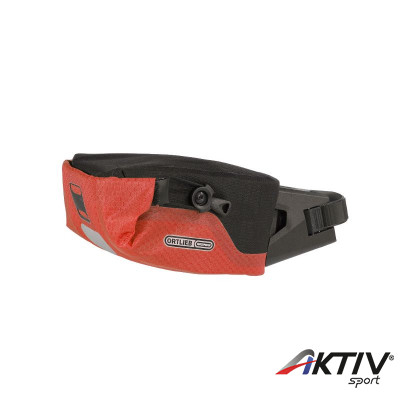 Nyeregcső táska S piros-fekete Seatpost-Bag