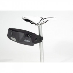 Nyeregcső táska S palaszürke-fekete Seatpost-Bag