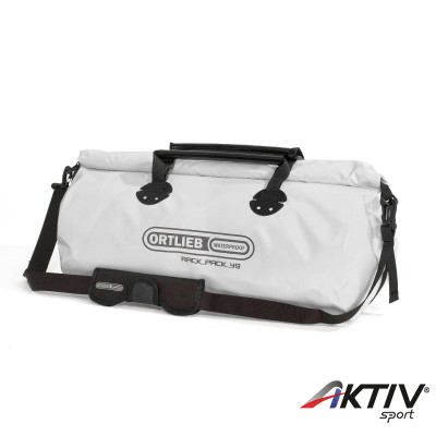 Utazótáska L Rack-Pack fehér-fekete