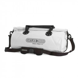 Utazótáska M Rack-Pack fehér-fekete Sportszer Ortlieb