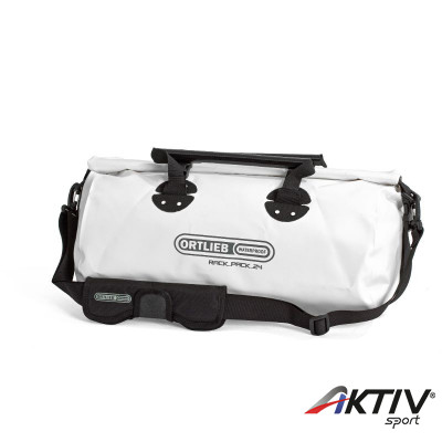Utazótáska S Rack-Pack fehér-fekete
