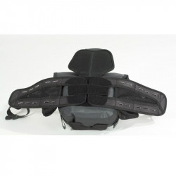 Csípőtáska Hip-Pack 2 L szürke-fekete