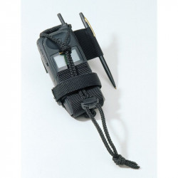 Walkie-Talkie tartó fekete Sportszer Ortlieb