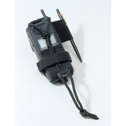 Walkie-Talkie tartó fekete Sportszer Ortlieb