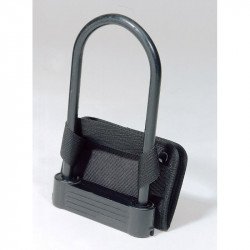 U-lakat tartó fekete Sportszer Ortlieb