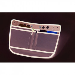 Iratrendező Messenger Bag XL-hez szürke Sportszer Ortlieb