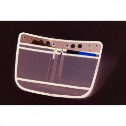 Iratrendező Messenger Bag XL-hez szürke Sportszer Ortlieb