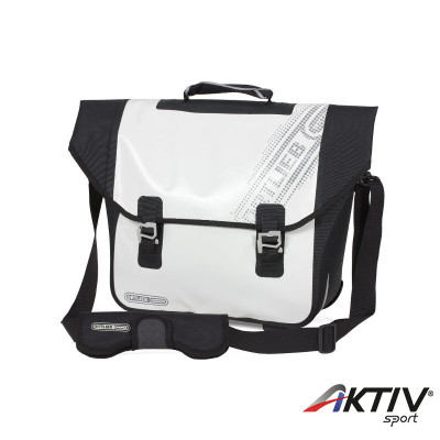 Kerékpáros táska Downtown QL3 Blackn White (pár)