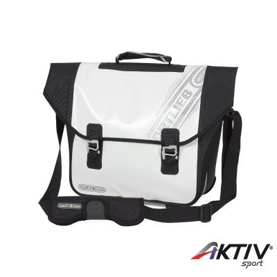 Kerékpáros táska Downtown QL3 Blackn White (pár)