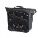 Kerékpáros táska Downtown QL2 Blackn White (pár) fekete