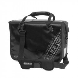 Kerékpáros táska Office-Bag QL3 Blackn White (pár) fekete Sportszer Ortlieb