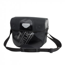 Kerékpáros táska Ultimate 6 Blackn White (pár) fekete Sportszer Ortlieb