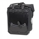 Kerékpáros táska Front-Roller Blackn White (pár) fekete