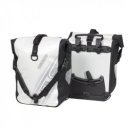 Kerékpáros táska Front-Roller Blackn White (pár)