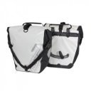 Kerékpáros táska Back-Roller Blackn White (pár)