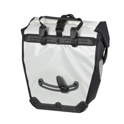 Kerékpáros táska Back-Roller Blackn White (pár)