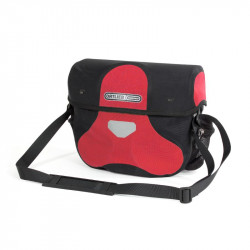 Kormánytáska Ultimate 6 M Plus piros-fekete Sportszer Ortlieb