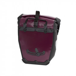 Csomagtartó táska Back-Roller Classic Design Splash padlizsán-rózsaszín