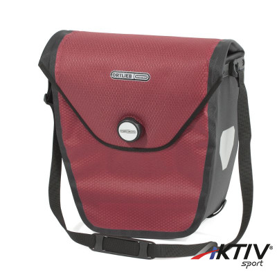 Válltáska Velo-Shopper piros-fekete