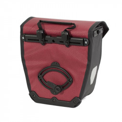 Válltáska Velo-Shopper piros-fekete