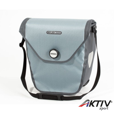 Válltáska Velo-Shopper világoskék-szürke