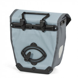 Válltáska Velo-Shopper világoskék-szürke