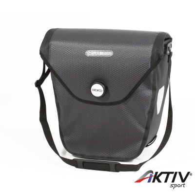 Válltáska Velo-Shopper fekete