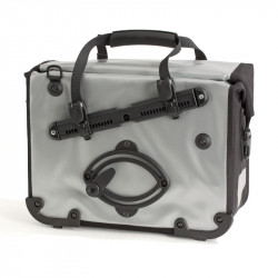 Csomagtartó táska L Office Bag QL2 ezüst-fekete