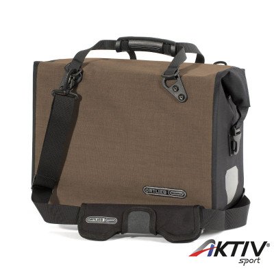 Csomagtartó táska L Office Bag QL2 barna-fekete