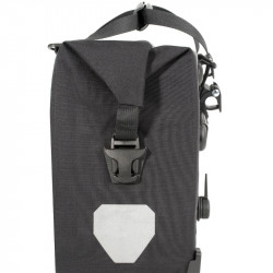 Csomagtartó táska L Office Bag QL2 szürke fekete