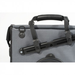 Csomagtartó táska L Office Bag QL2 szürke fekete